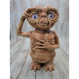 Vintage E.T. The Extra-Terrestrial Ceramic ET Alien Piggy Bank 1983